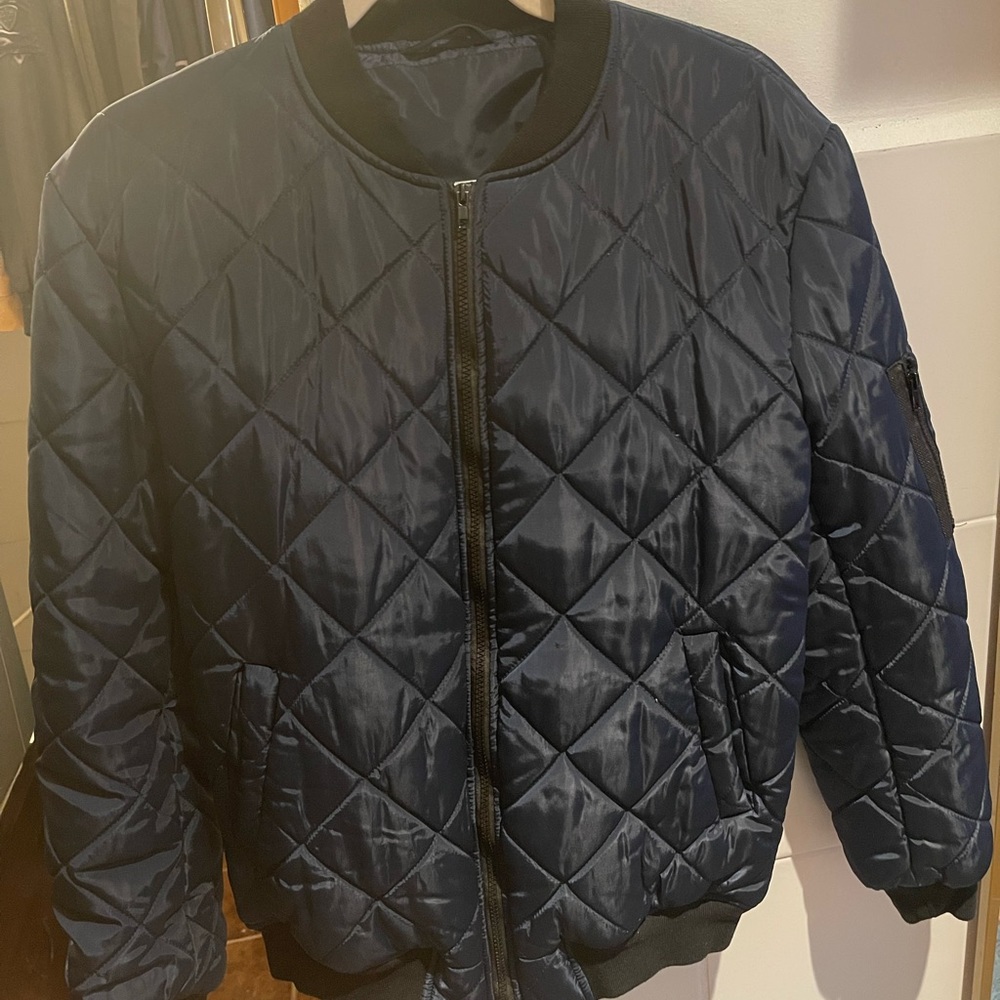 Navy blue Men’s Bomber jacket